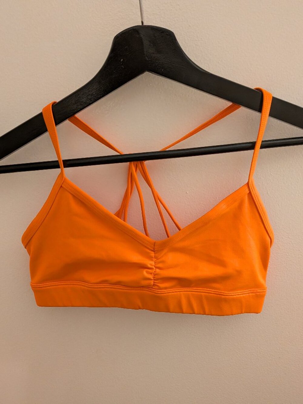 Alo Bralette, Extra Small, Hot Orange